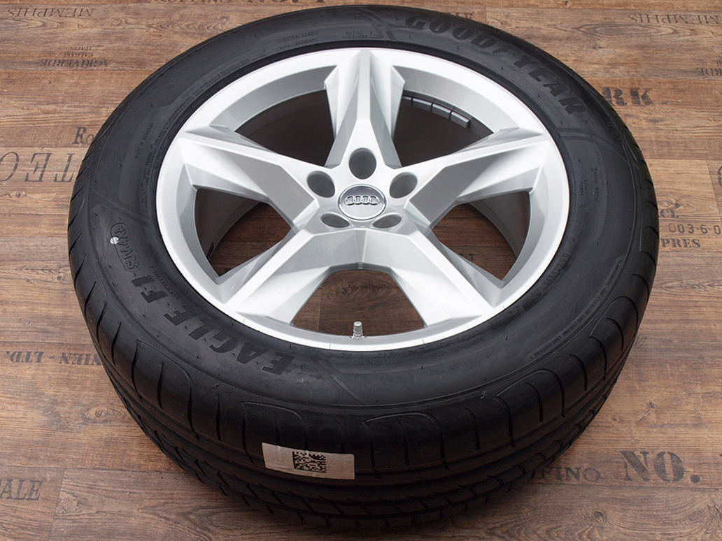 19" Alu kola = 5x112 = AUDI Q7 4M = TÉMĚŘ NOVÉ LETNÍ + ČIDL - 5