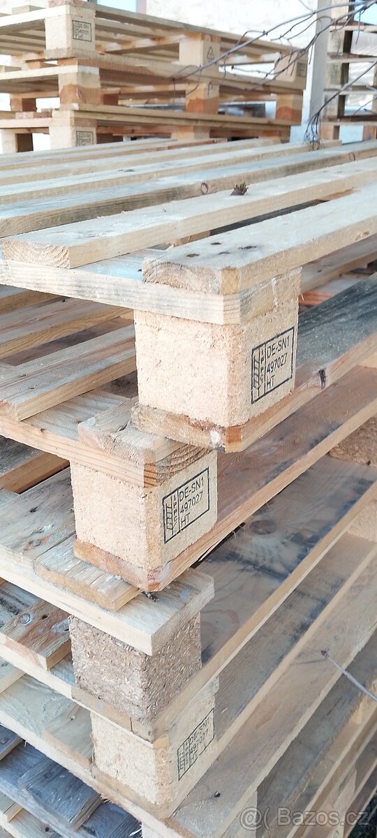 Dřevěné palety 100x120 - 5