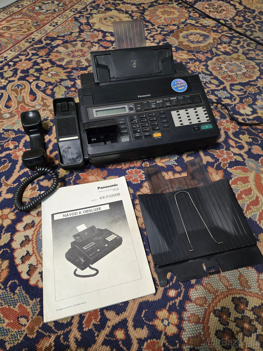 Telefax Panasonic KX-F2200 včetně návodu - 5