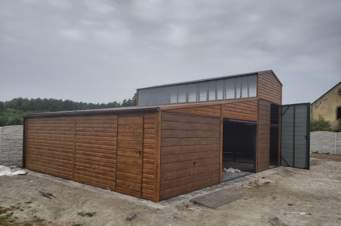 Garáž 15x6 se světlíkem - 5