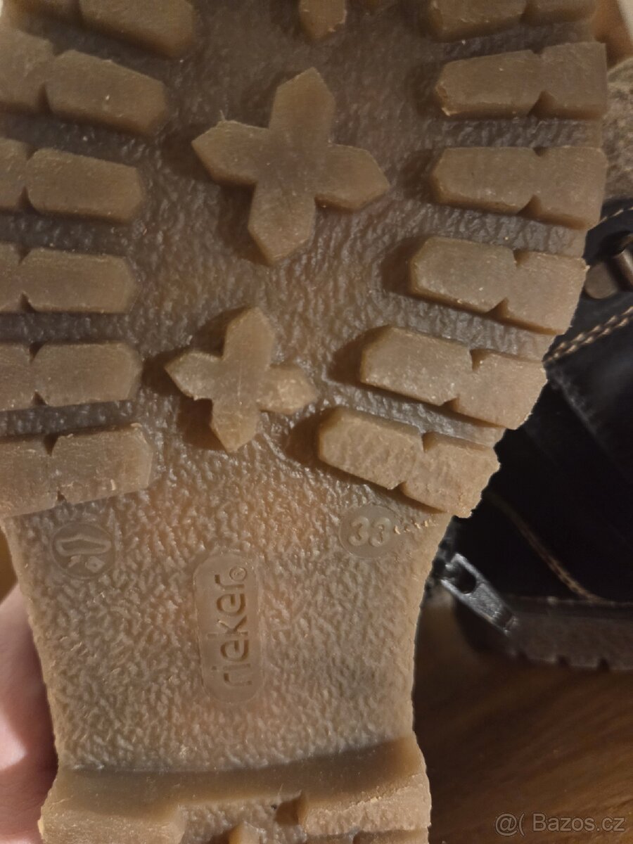 Rieker podzim zima velikost 33 - 5