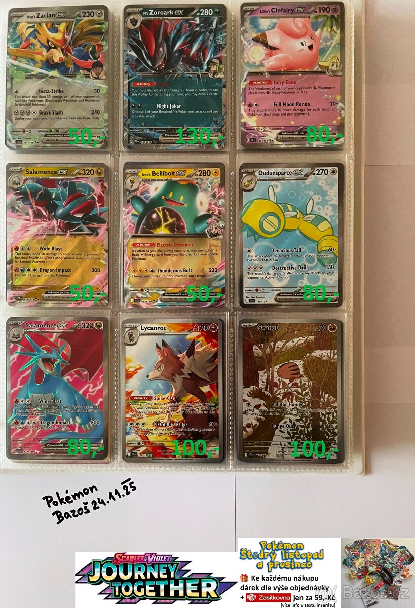 KUSOVÉ KARTY TCG POKÉMON (ORIG. KARTY) (1) - 5