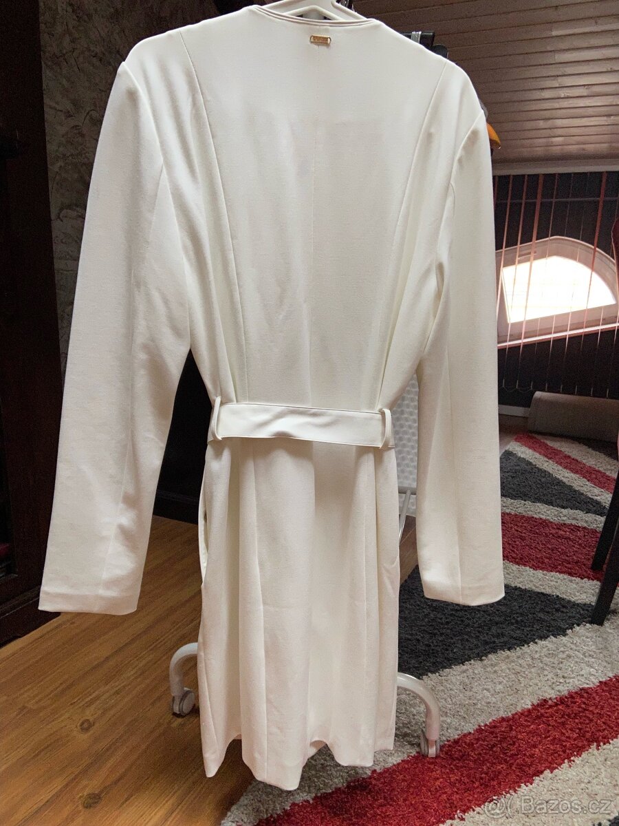 Bílý lehký kabátek GUESS, vel. L - 5