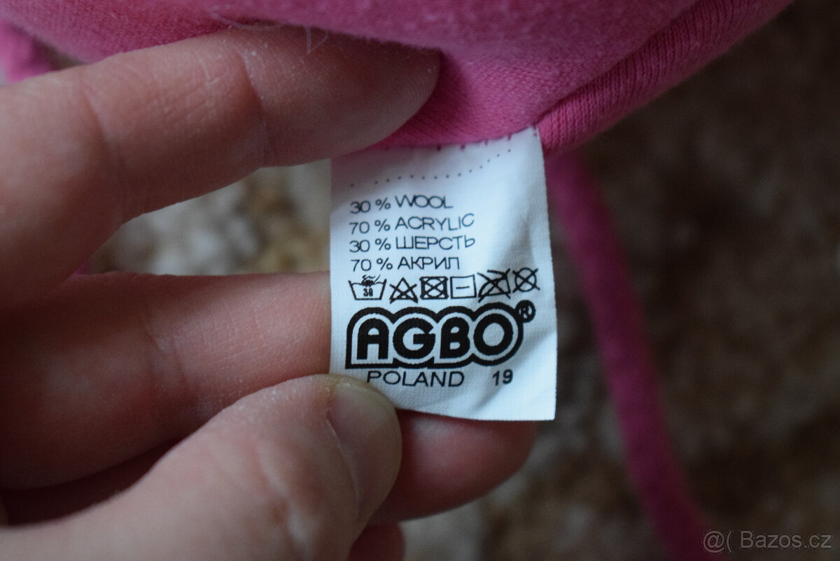 Čepice Agbo s bambulemi (cca 2-4 roky) - 5