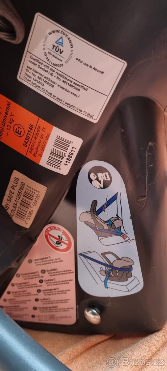 Autosedačka Romer Baby-Safe - 5