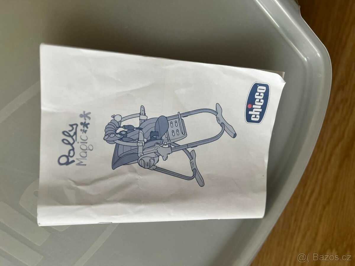 Chicco Židlička jídelní - 5