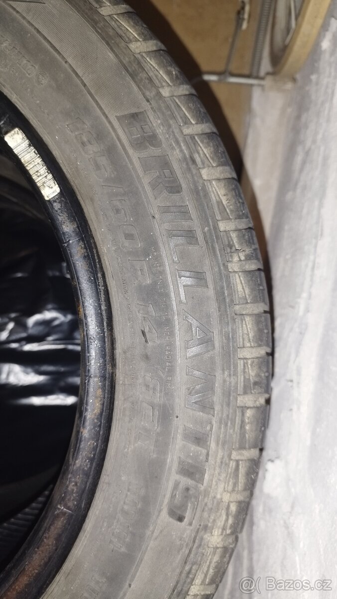 4 ks letní pneu 185/60 R14 - 5