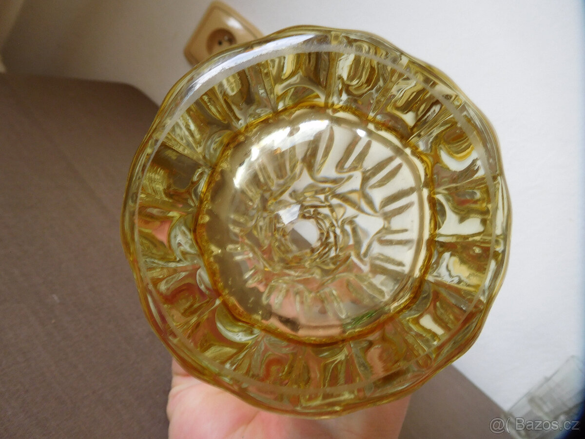 VÁZA - PAVEL HLAVA - MOZEK - HUTNÍ SKLO - 5