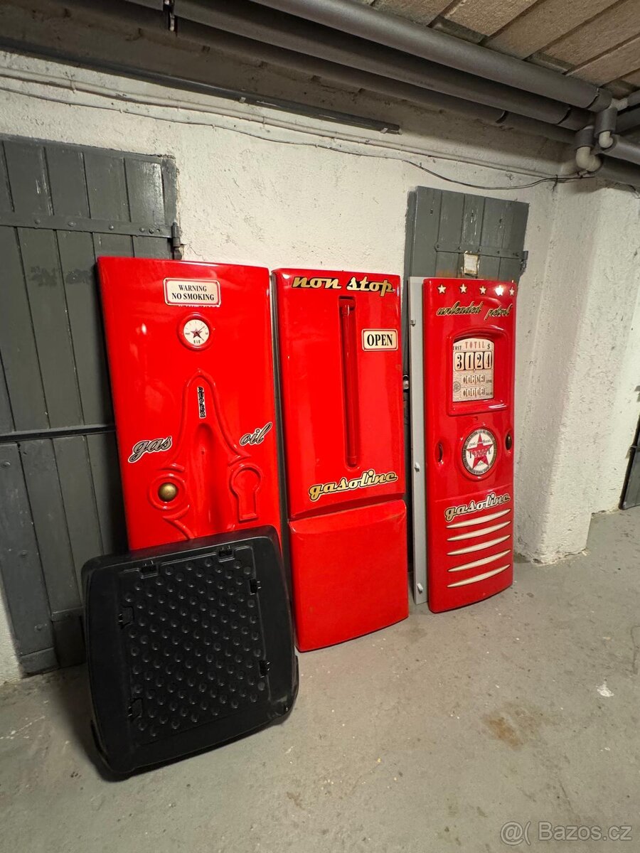 Dětská skříň stanice červená - 5