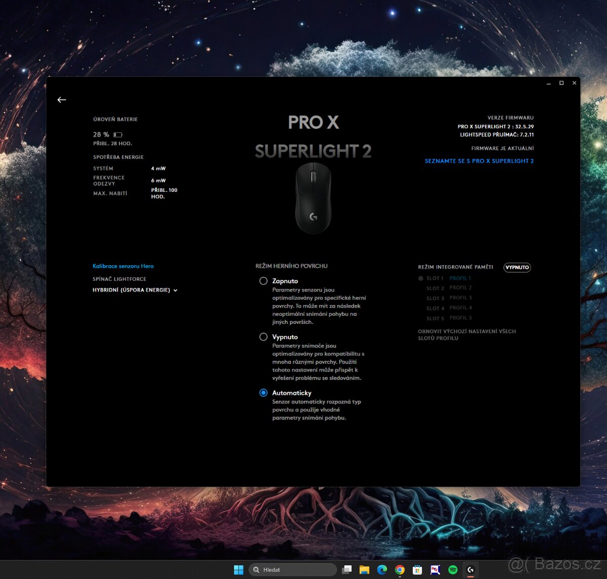 herní myš Logitech PRO X SUPERLIGHT 2, černá - 5