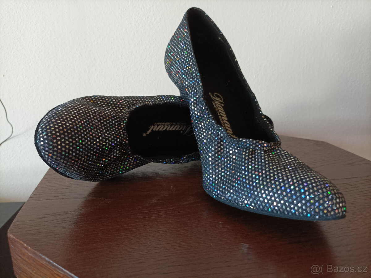 Dámské taneční boty na standard Diamant vel.6 - ZÁNOVNÍ - 5