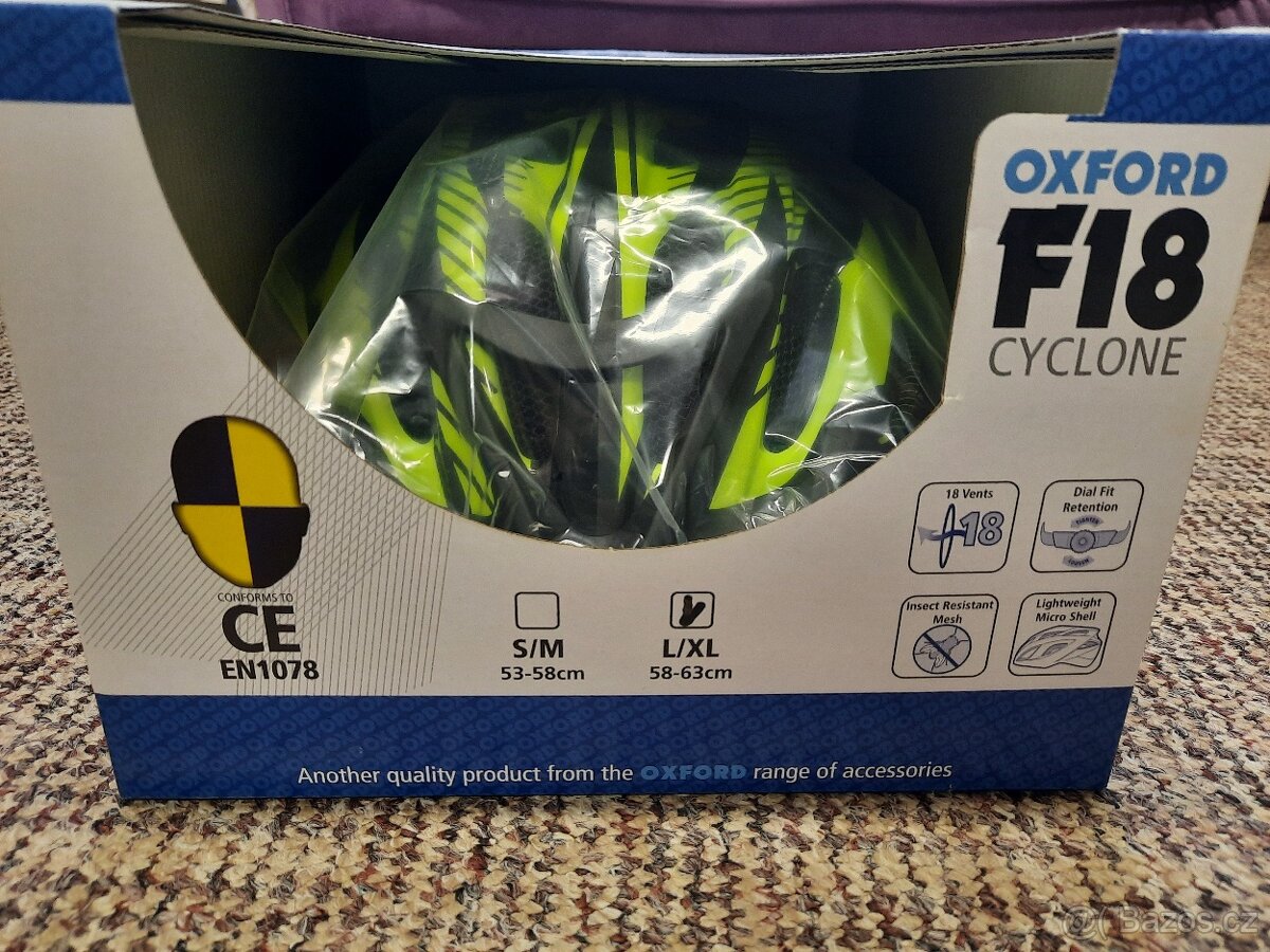 Cyklistická helma Oxford F18 Cyklone - 5
