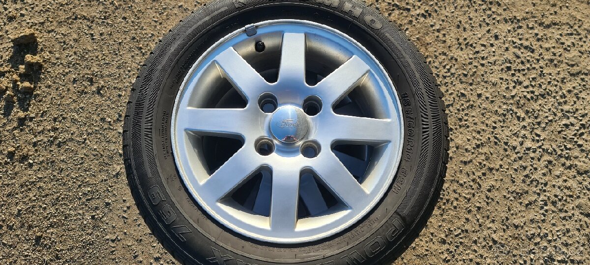 Alu disky Ford 14" + pneu 185/60/R14 - 5