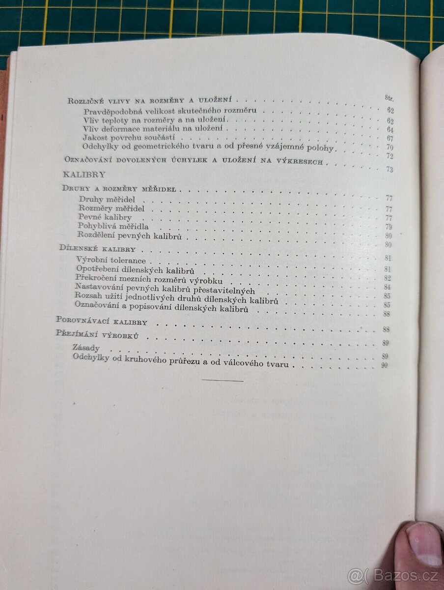 Strojní součásti, lícování, 1940 a 1941 - 5