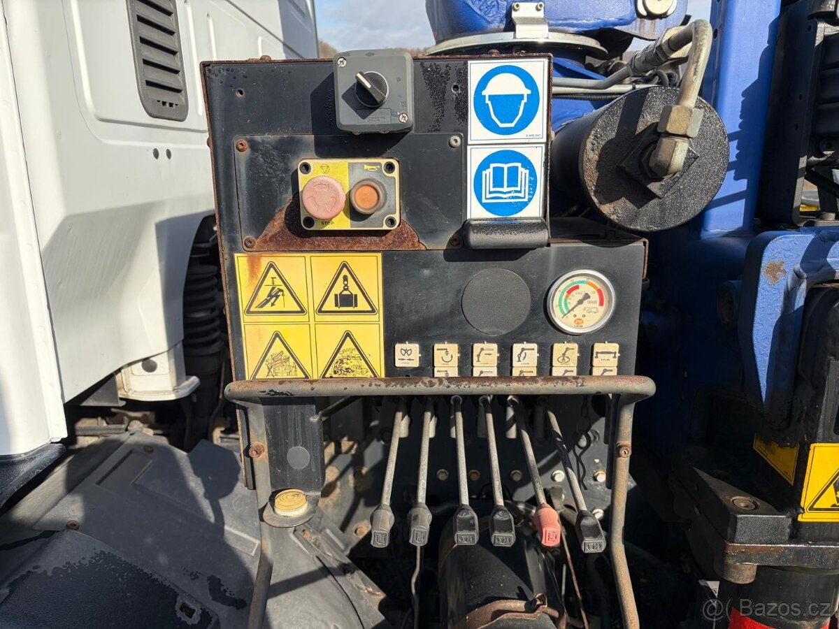 hákový nosič kontejnerů Iveco Eurocargo 120 hydraulická ruka - 5