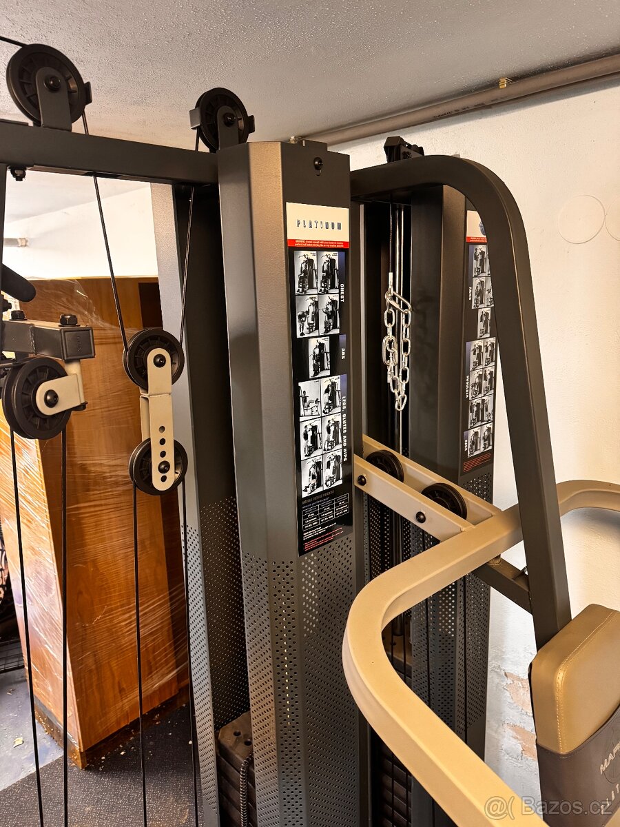 Prodám zánovní multifunkční posilovací věž Mercy - 5