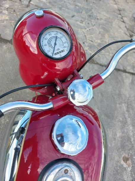 Jawa 350 pérák s SPZ - 5