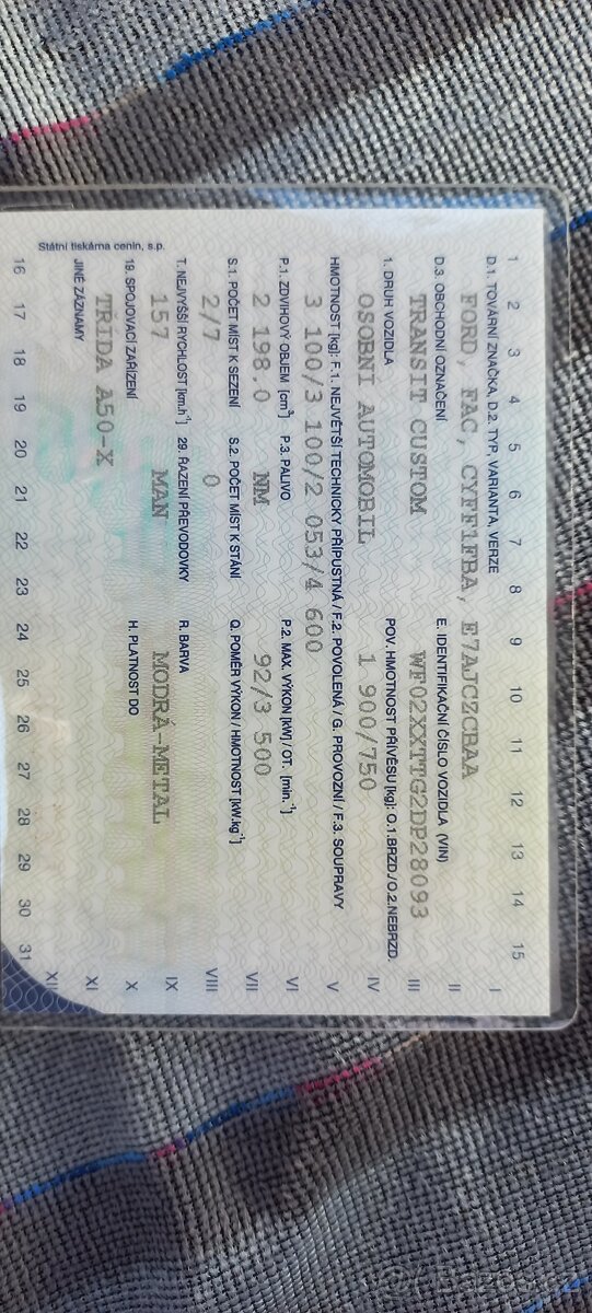 Ford transit custom 2.2tdci 92kw R.v.5/2013 - 5