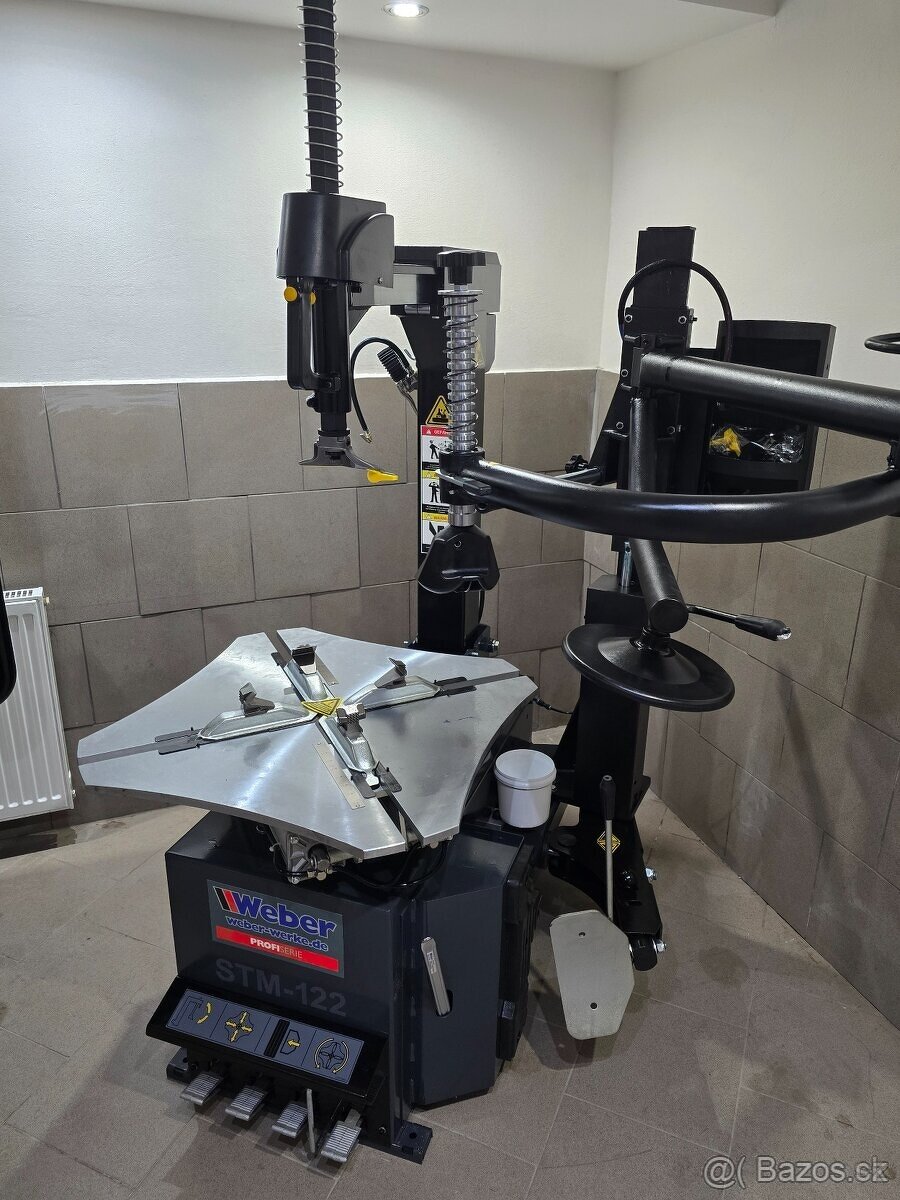 PROFI zouvačka s ramenom + vyvažovačka WEBER - - 5