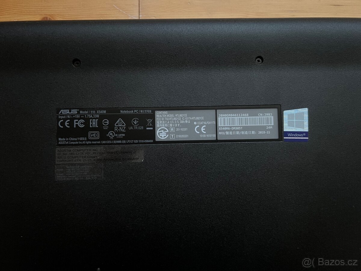 Notebook Asus - 5