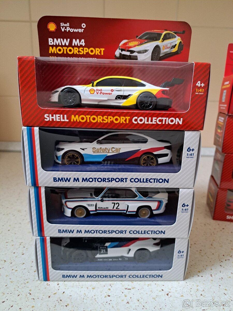 Modely Ferrari, BMW, FORD Shell - 5