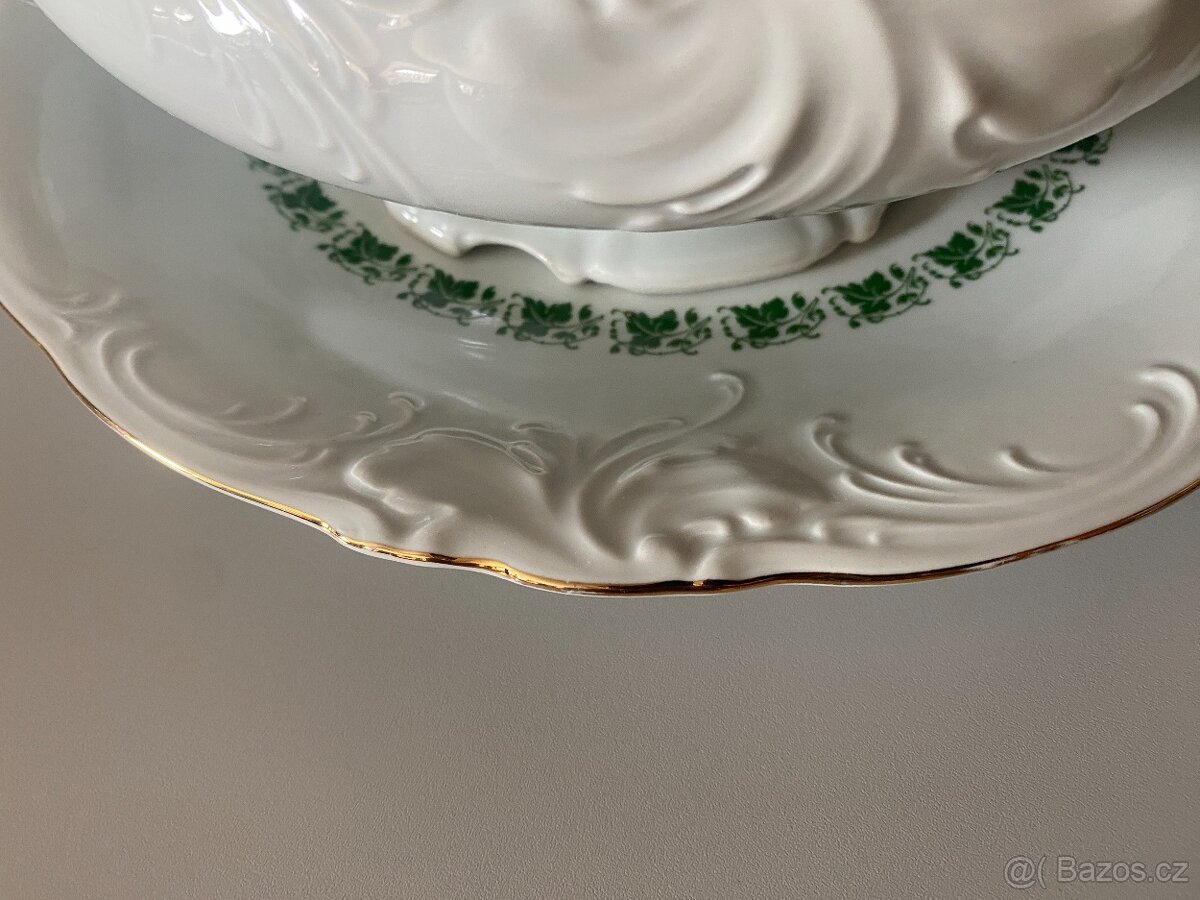 polévková mísa stará mísa na polévku porcelán starý servis - 5