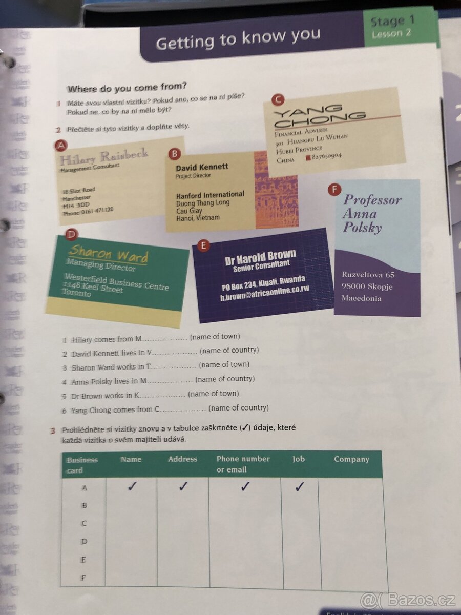 Výukové materiály angličtina - 5