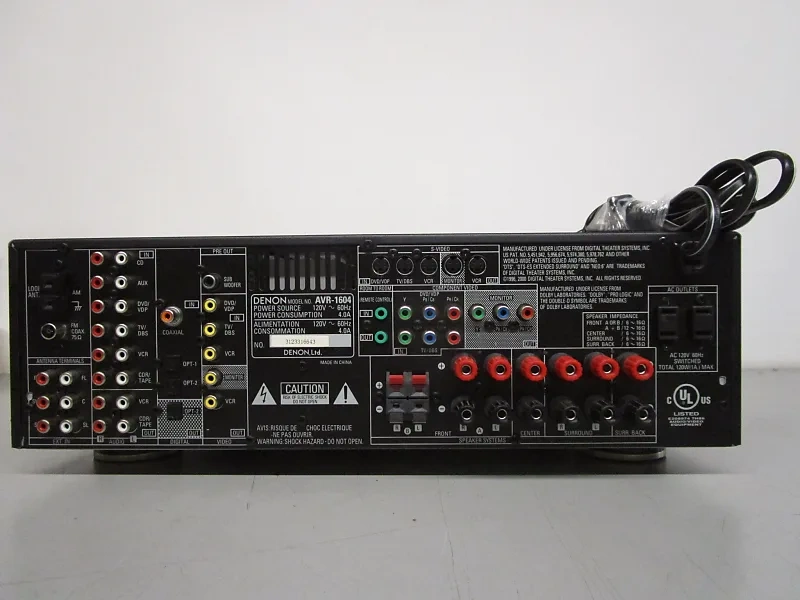 Denon AVR-1604 Titan AV receiver 6.1 x 110 W, DO, návod - 5