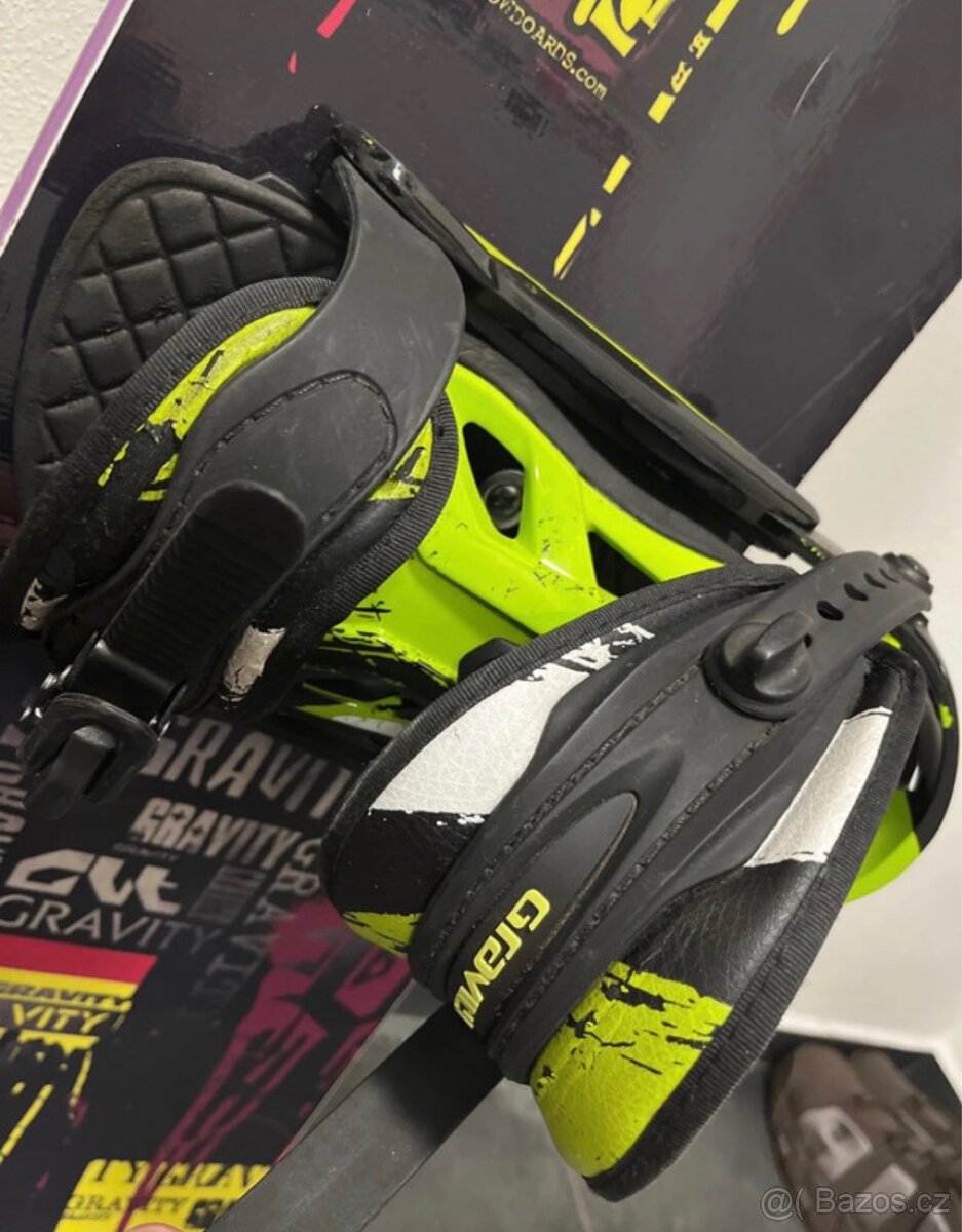 Snowboard Gravity Empatic - vel 151 cm - 5