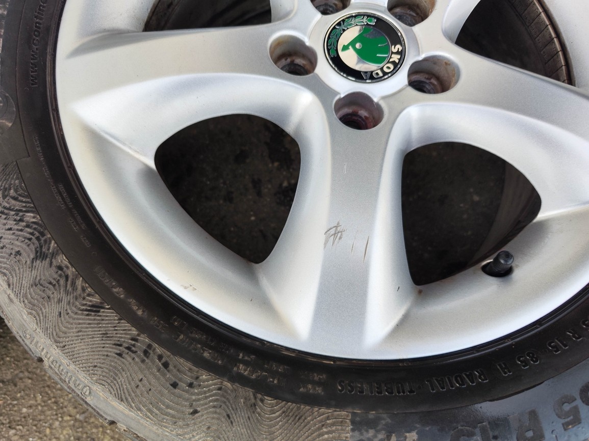 15"alu sada Antares 5x100 origo Fabia 2 Roomster Polo Ibiza - 5