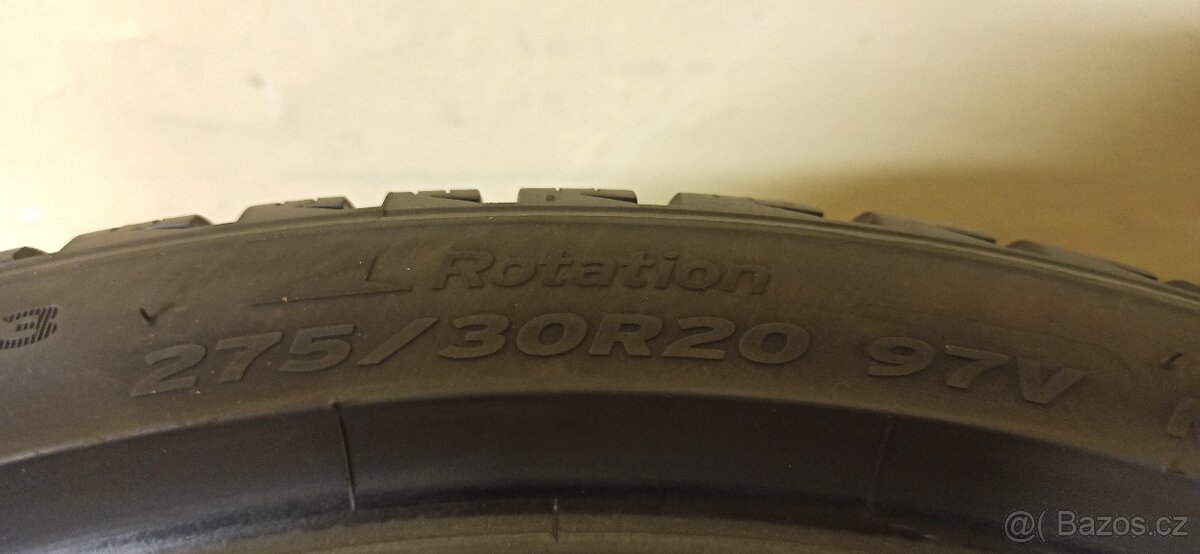 Hankook Winter icept evo 3 275/30 R20 97V 5-5,5mm - 5