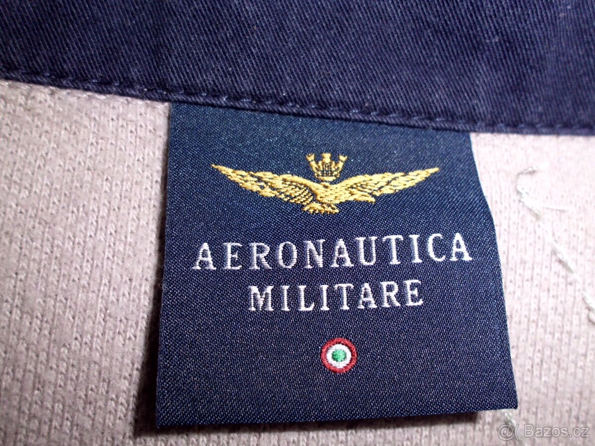 Aeronautica Militare pánske slim polo tričko M - 5