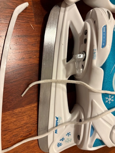 Dívčí rostouccí lední brusle Crowned PRINCESS vel. EU35-38 - 5