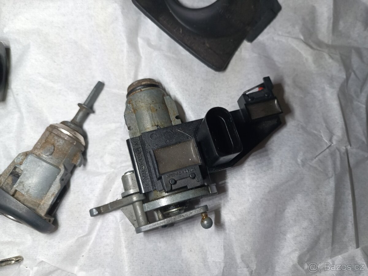 VW sada zámků vložek s klíčem originál - 5
