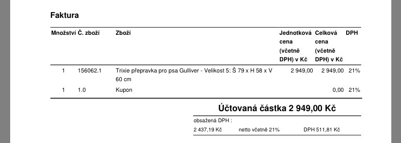 Přepravka Trixie Gulliver - 5