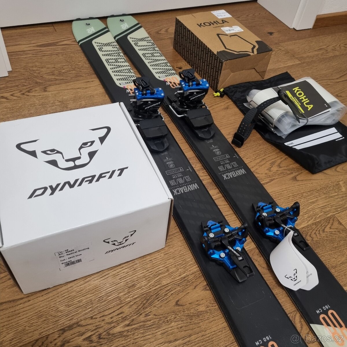 Nový skialp set K2 Wayback 88 W + viazko + pasy Kohla - 5