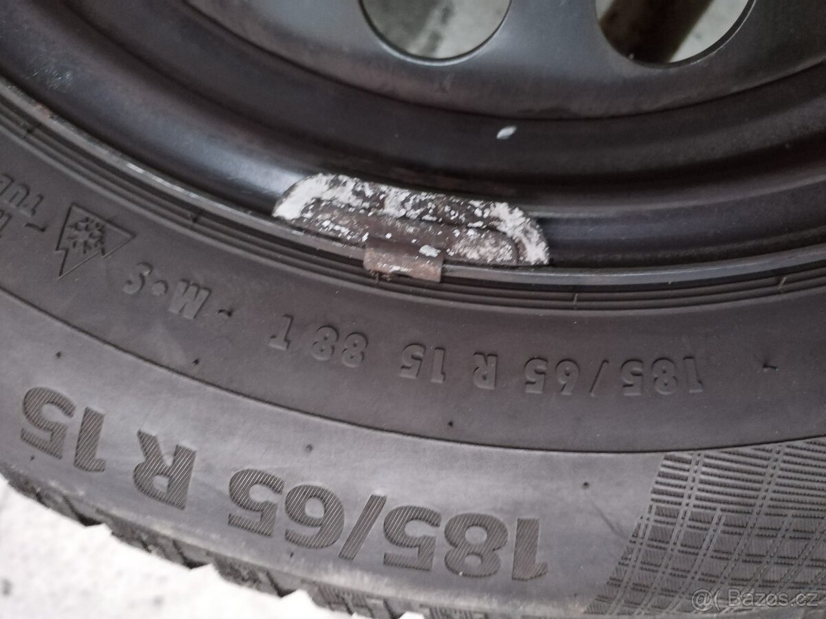 185/65/15 zimni pneu CONTINENTAL 185/65 R15 - 5