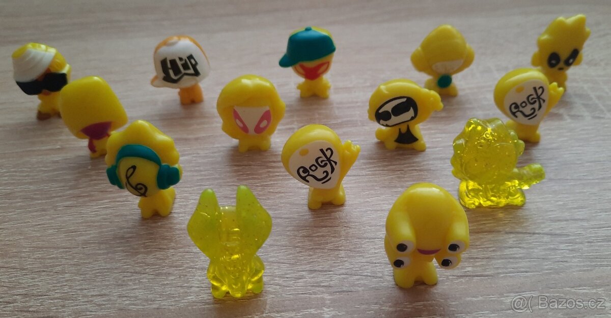 Barevné figurky, panáčci 65ks - na hraní - 5