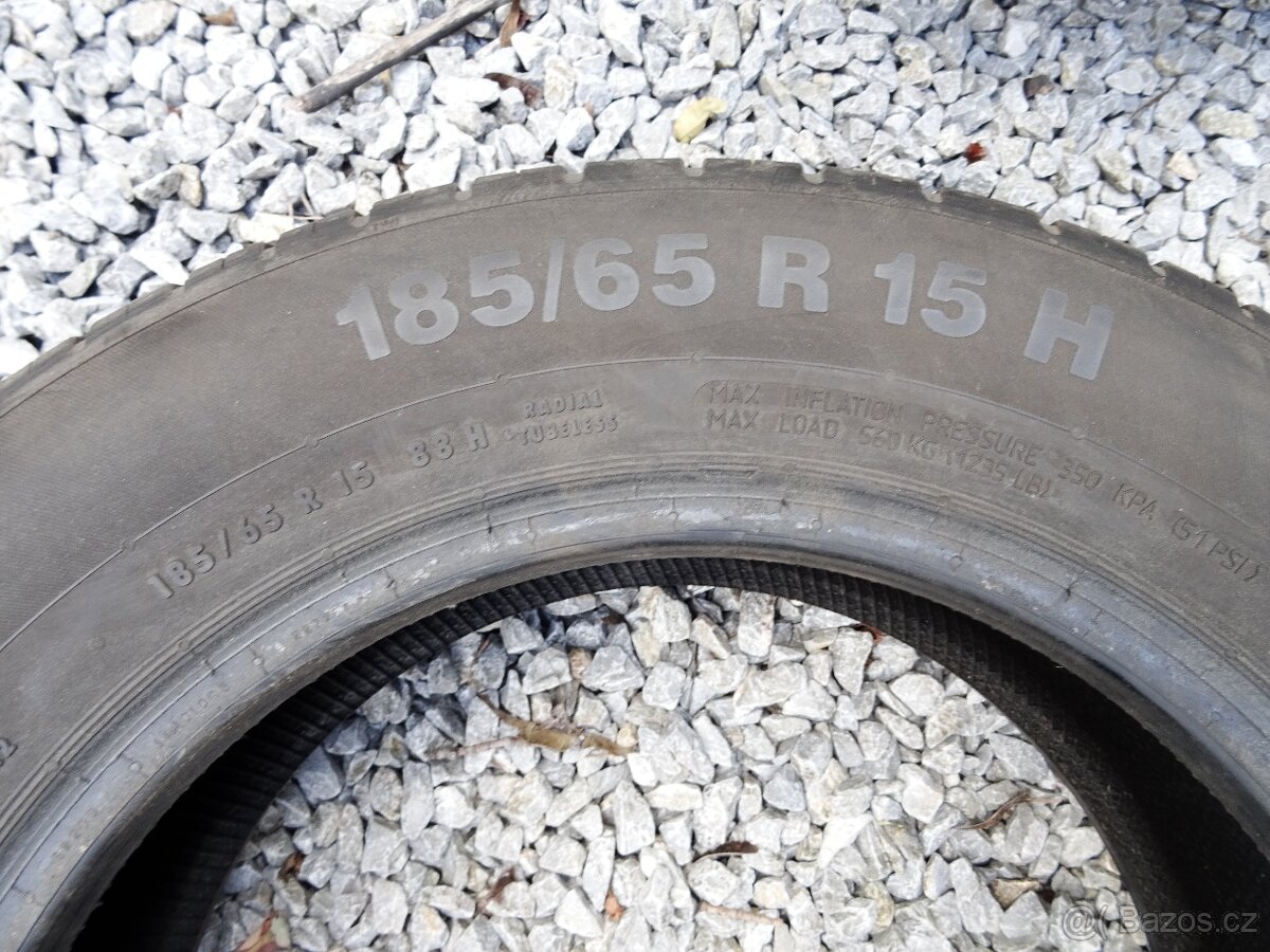 4x Letní pneu 185/65 R15 Continental - 5