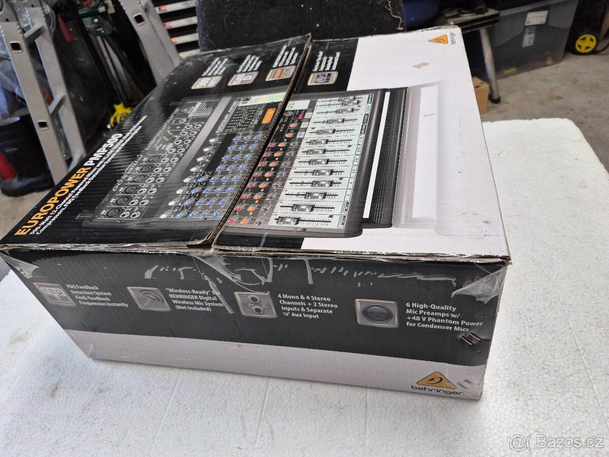 mix behringer europower pmp 500 - 5