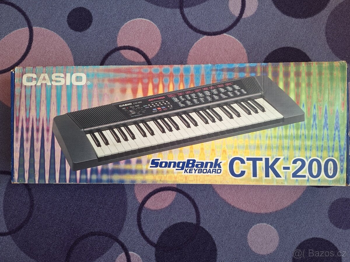 Elektronické klávesy Casio CTK 200 - 5