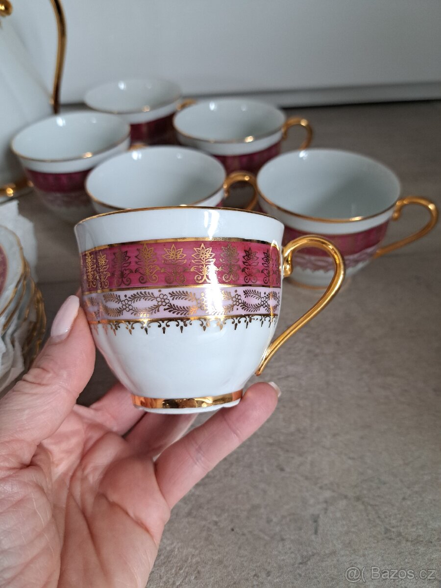 Porcelánový set na kávu -čaj - 5