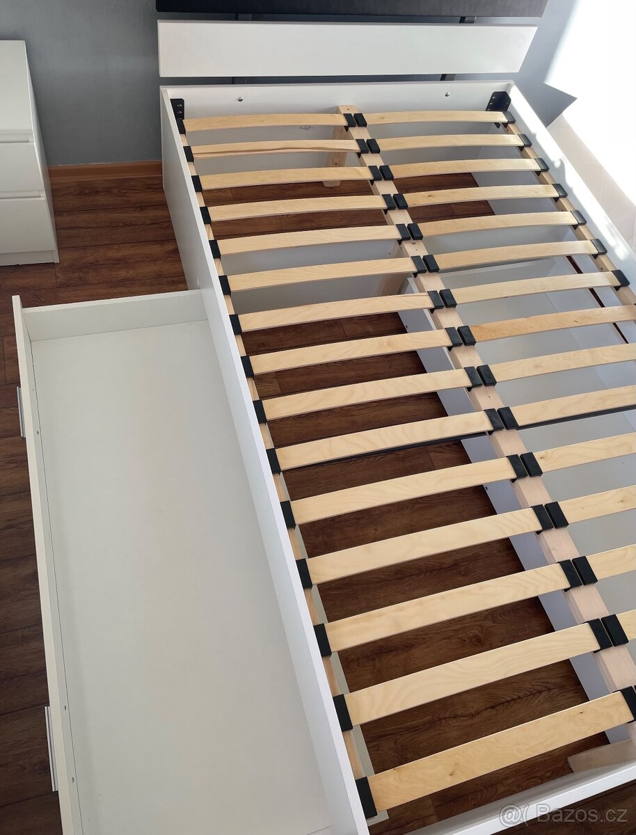 Postel 120x200 s uloženým prostorem Rami - 5