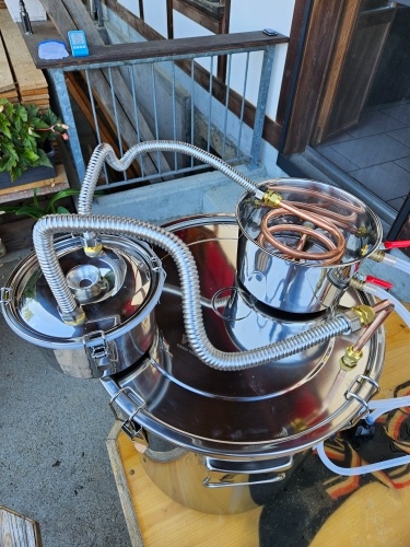 Domácí palírna-lihovar-destilátor-destilační přístroj - 5