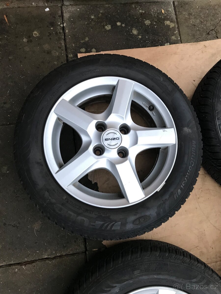 Enzo 6,5Jx15 ET25 4x108+Fulda 185/65R15 - 5