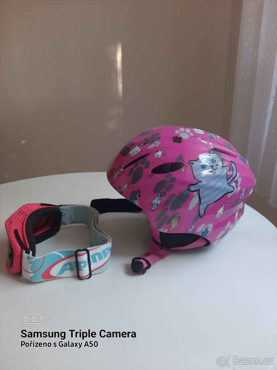 Dětská helma + brýle - 5