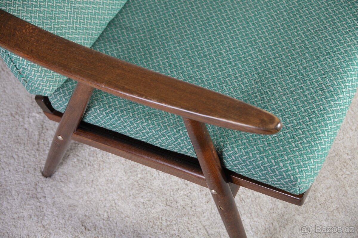 Retro Křeslo TON Šmídek - 5