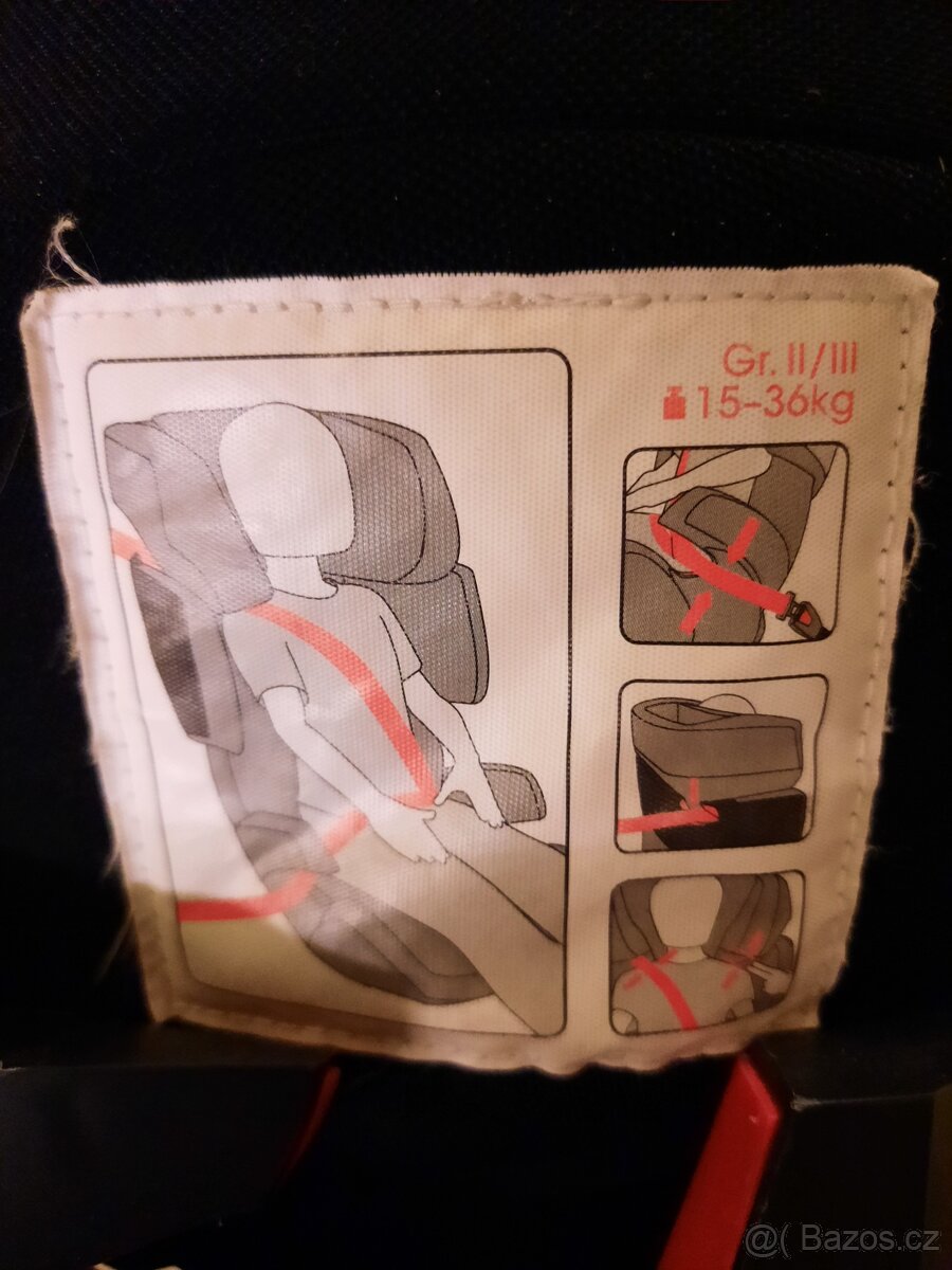 Autosedačka Cybex Solution X-fix 15-36 kg - 5