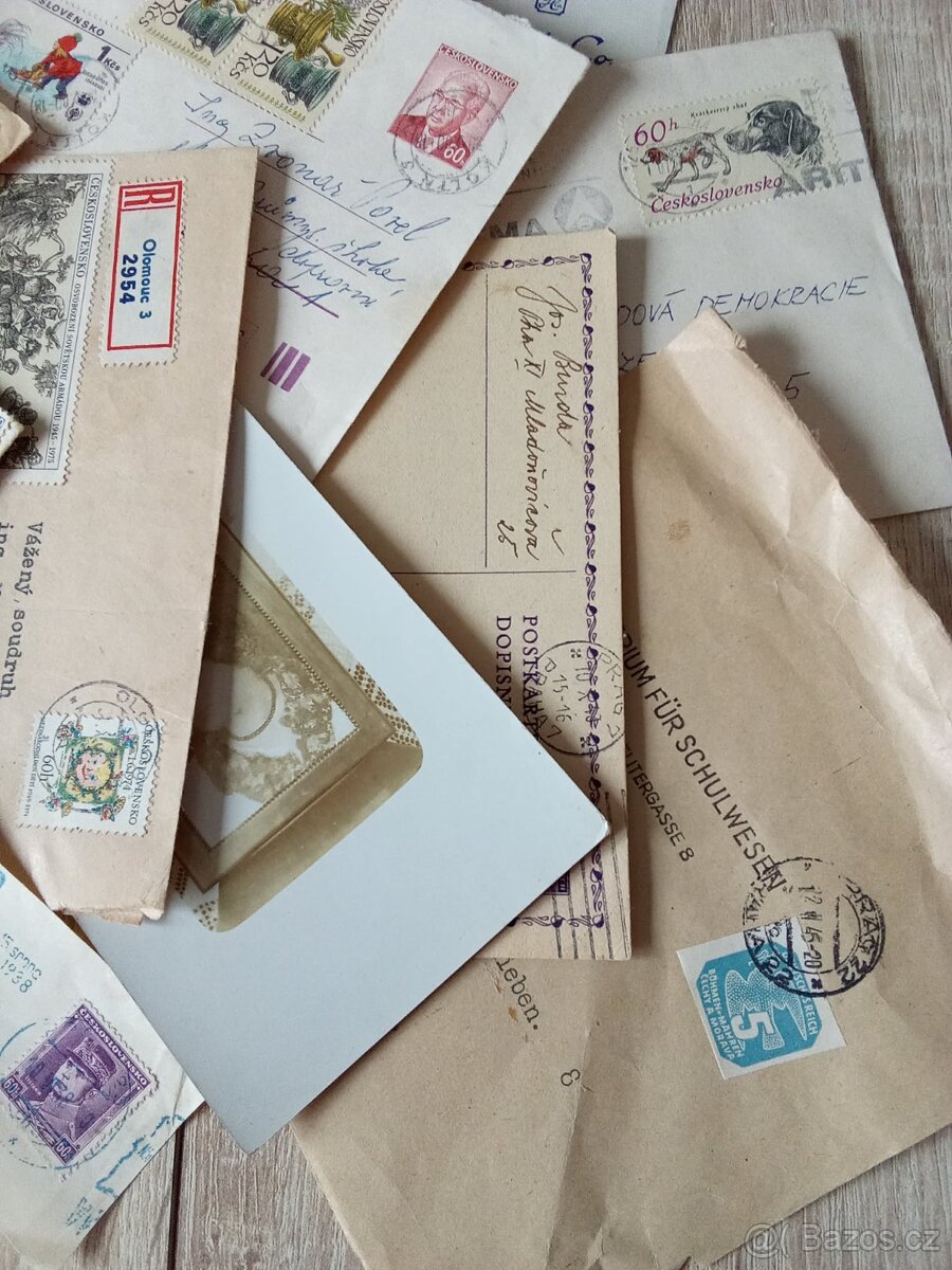 Staré obálky a dopisnice po sběrateli - 5