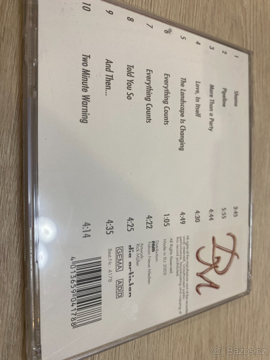 DEPECHE MODE: SHAME, Kompilace 2003, JEWEL CASE - 5
